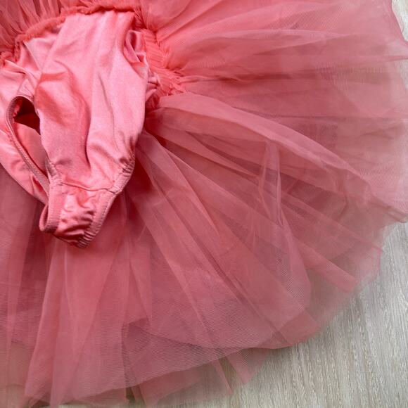 Curtain Call Costumes Pink Peach Paradise Sequin Tulle Dance Recital Dress CSM - Picture 13 of 16